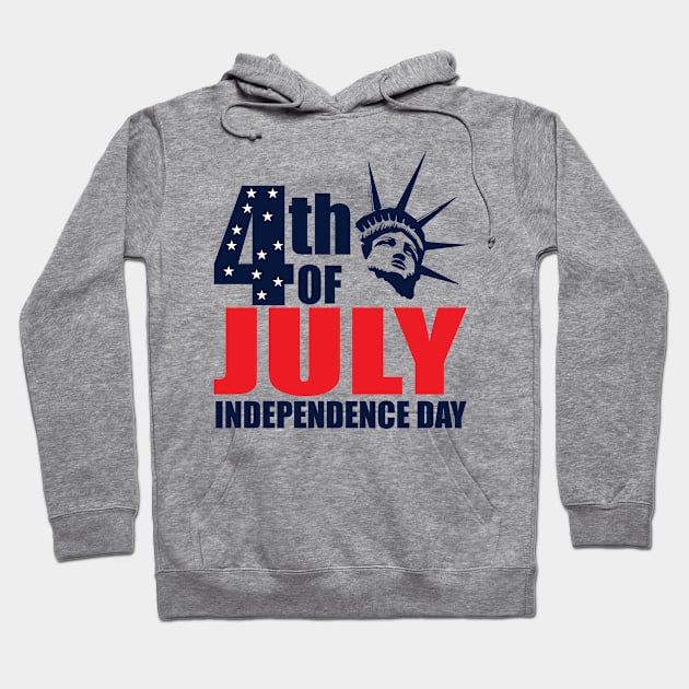 independence day Hoodie by FUNNY LIFE